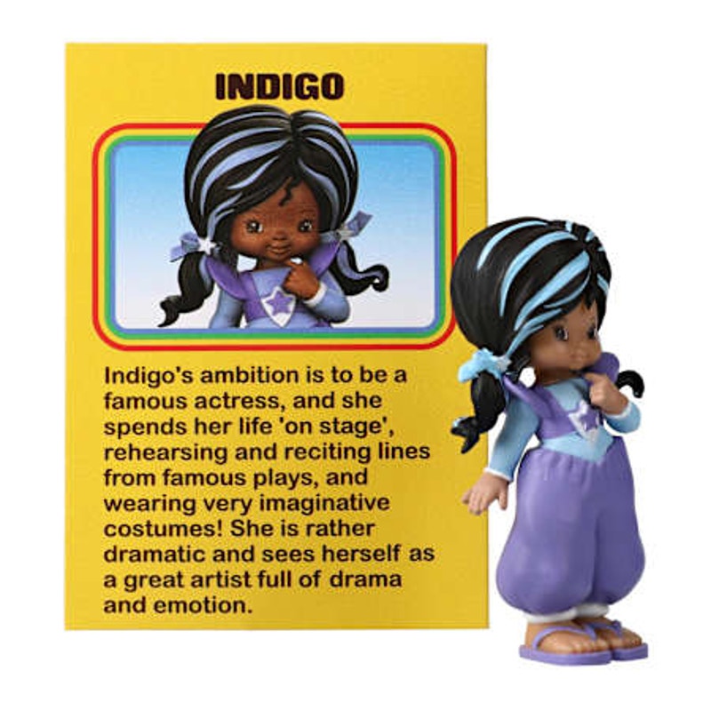 Indigo Rainbow Brite 40th Anniversary Figure Series 2