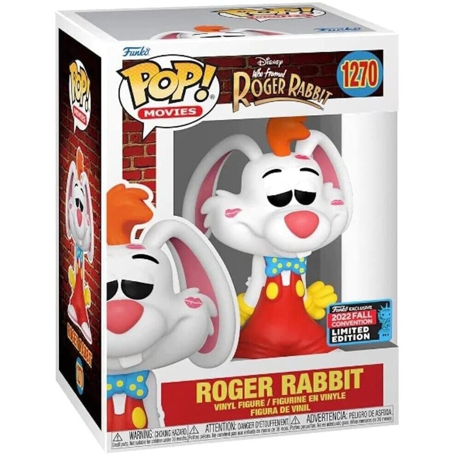 Funko Pop! Who Framed Roger Rabbit: Roger Rabbit #1270 Convention Exclusive