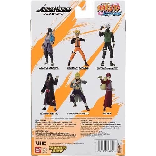 Naruto Shippuden Gaara Anime Heroes 6.5-Inch Action Figure