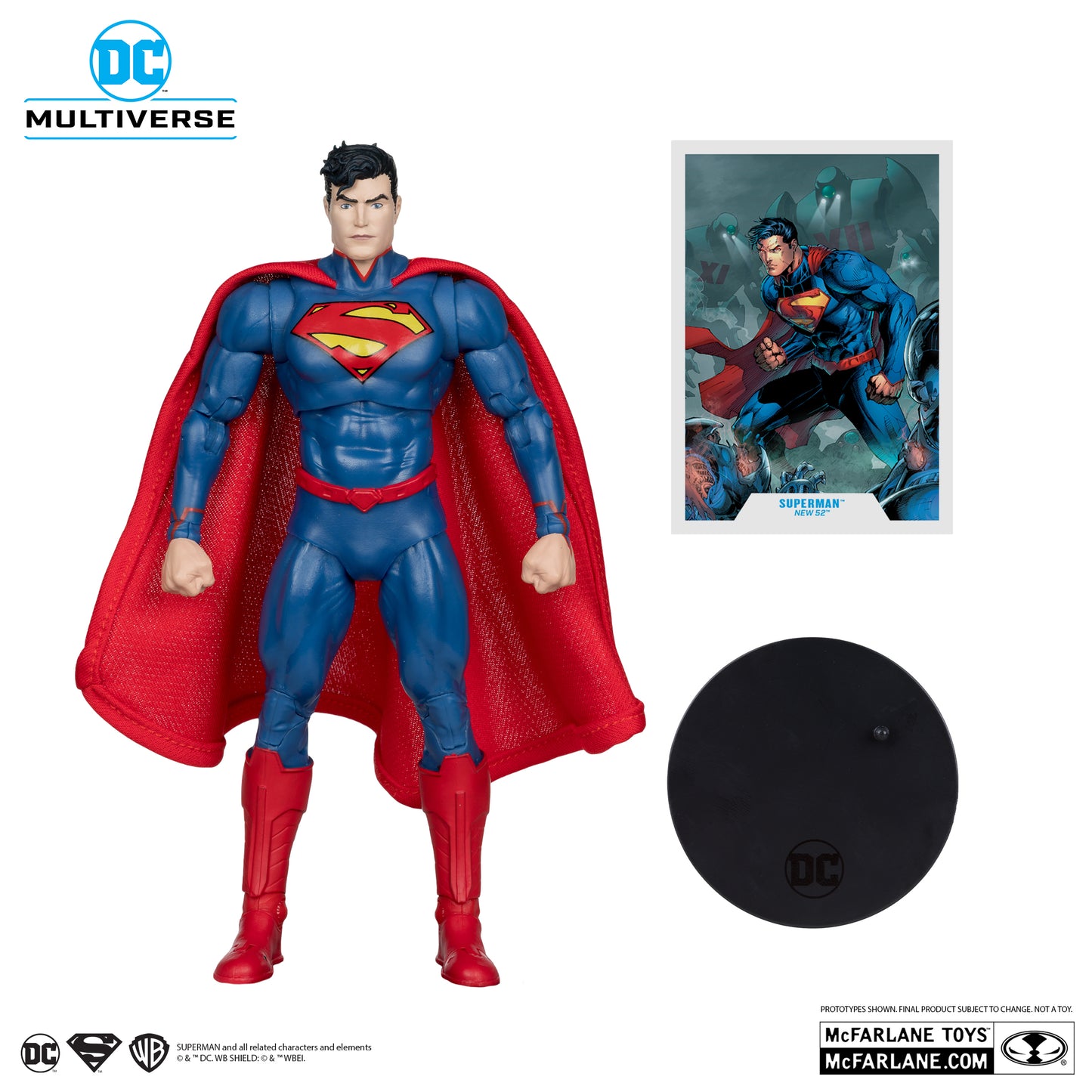 DC Multiverse - Superman New 52 Gold Label Figure