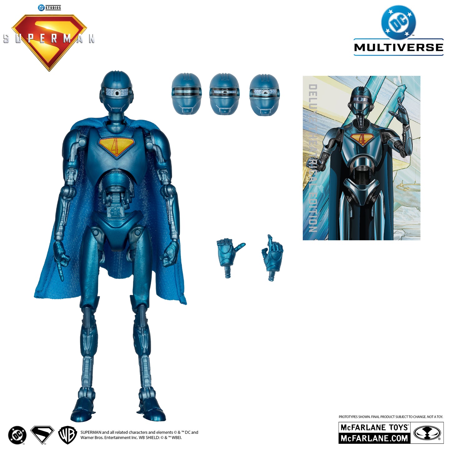 DC Multiverse - Superman Movie Superman Robot Deluxe Theatrical Edition Figure