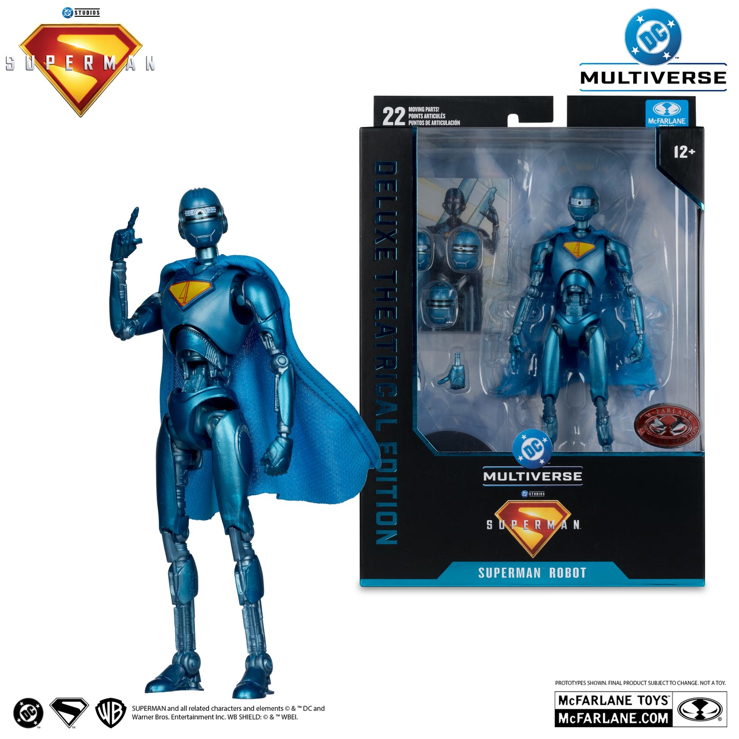 DC Multiverse - Superman Movie Superman Robot Deluxe Theatrical Edition Figure
