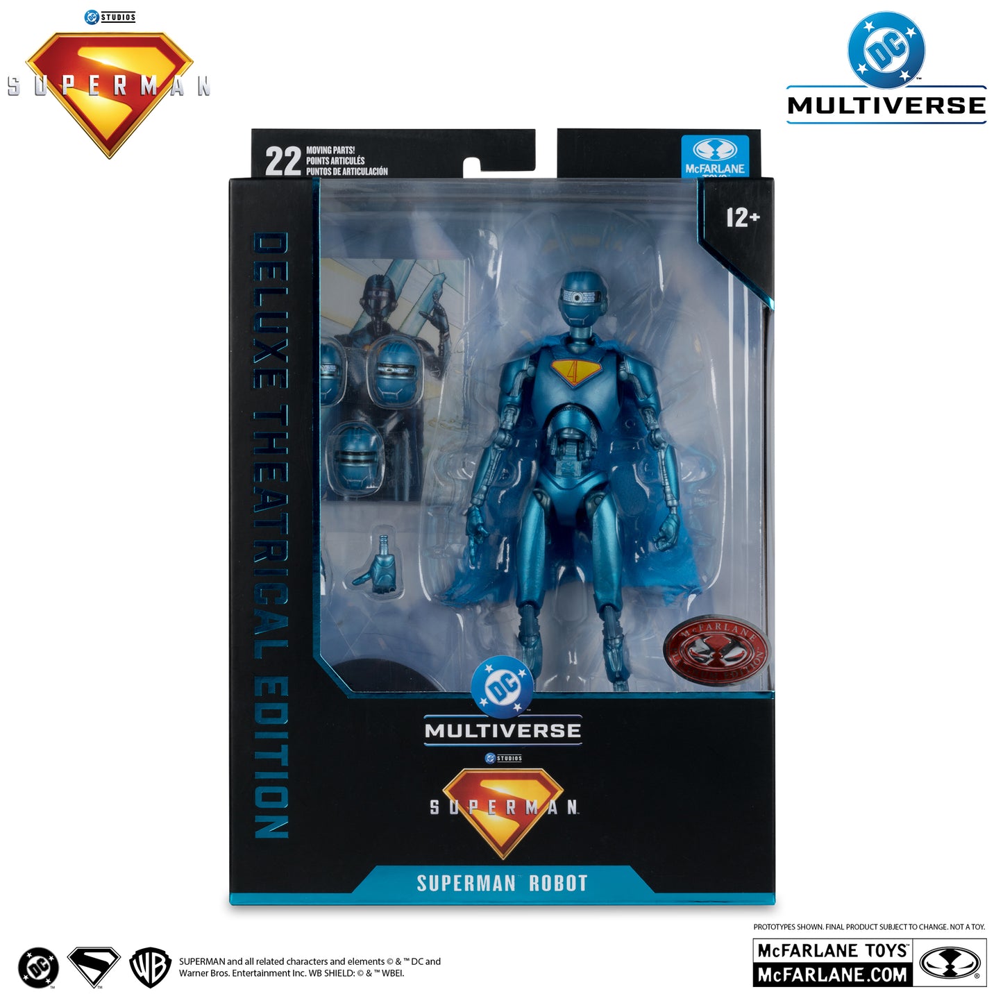 DC Multiverse - Superman Movie Superman Robot Deluxe Theatrical Edition Figure