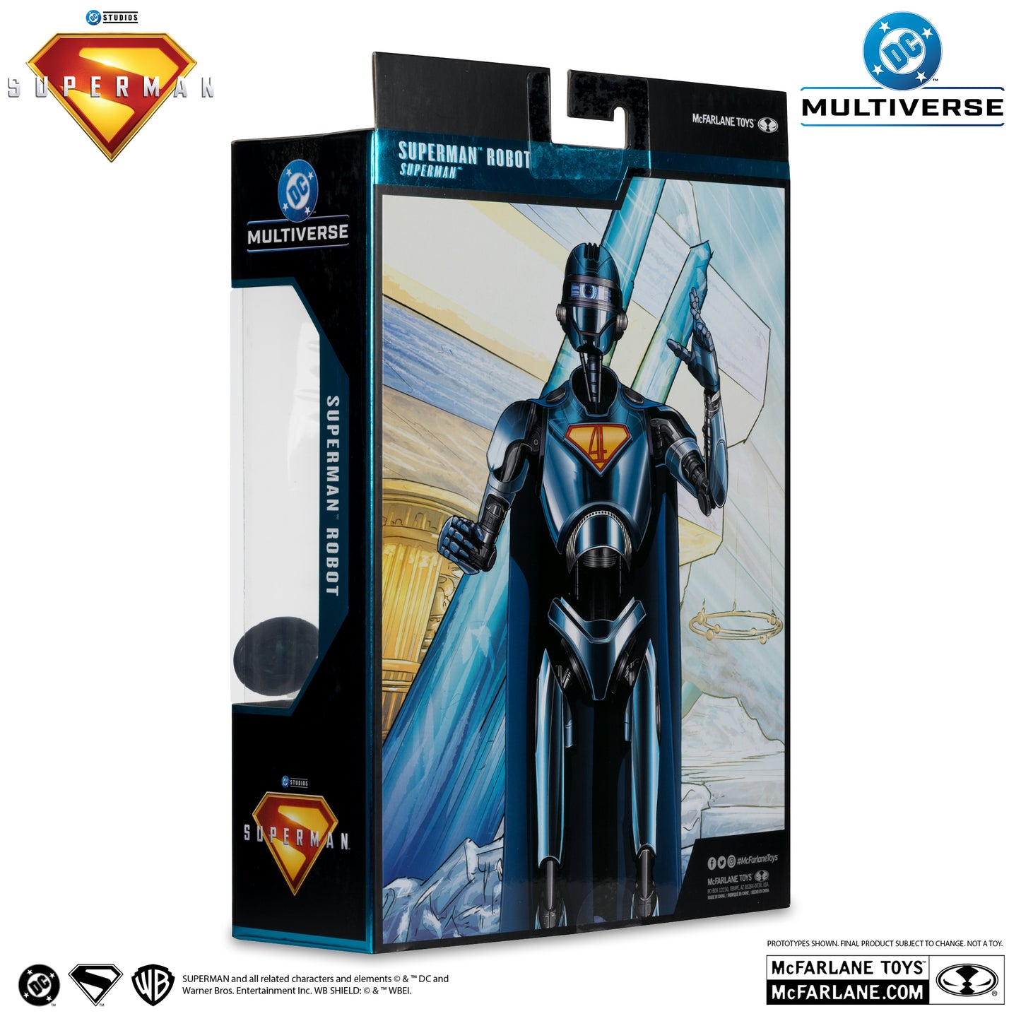 DC Multiverse - Superman Movie Superman Robot Deluxe Theatrical Edition Figure