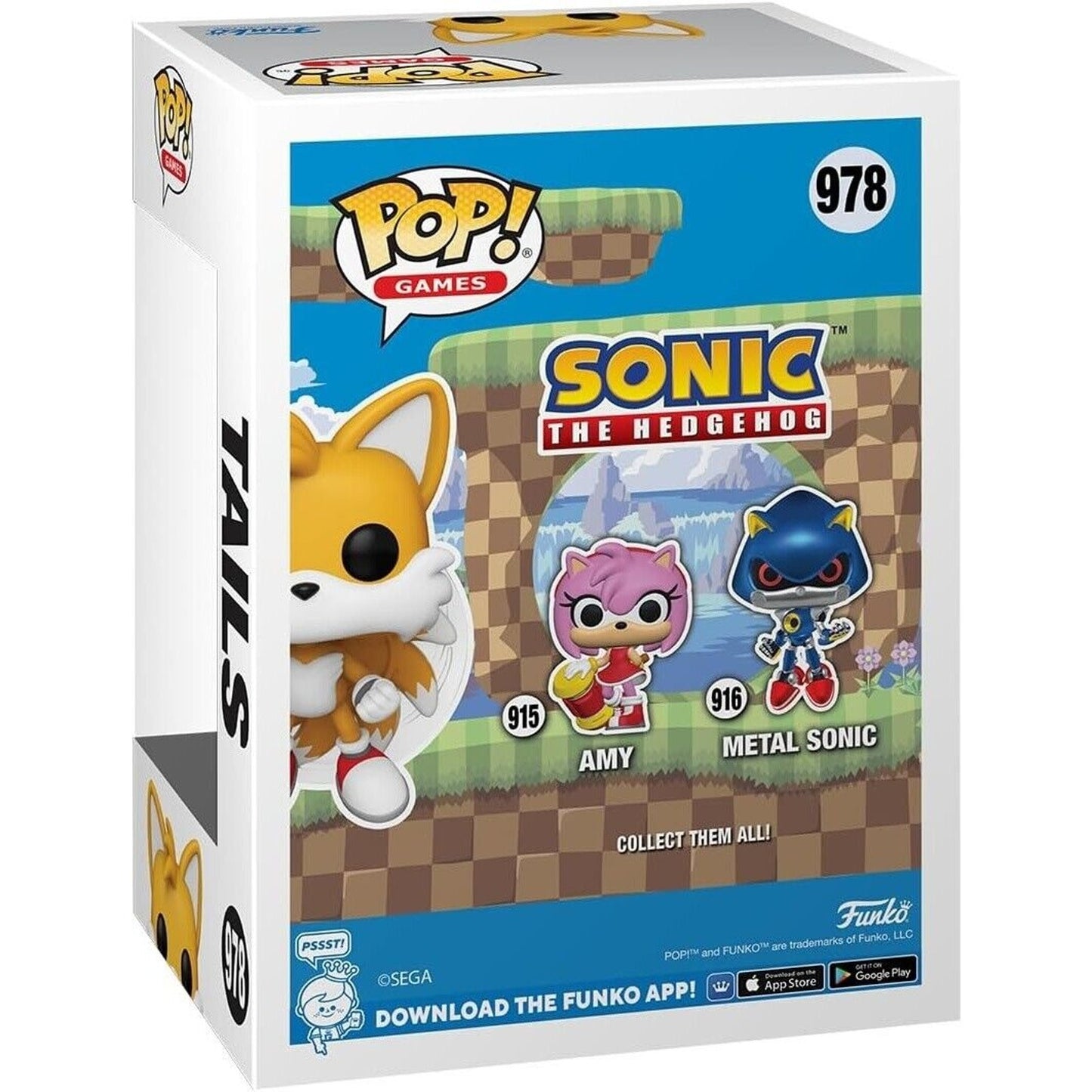 Funko Flying Tails (Sonic The Hedgehog) Pop! Specialty Series # 978