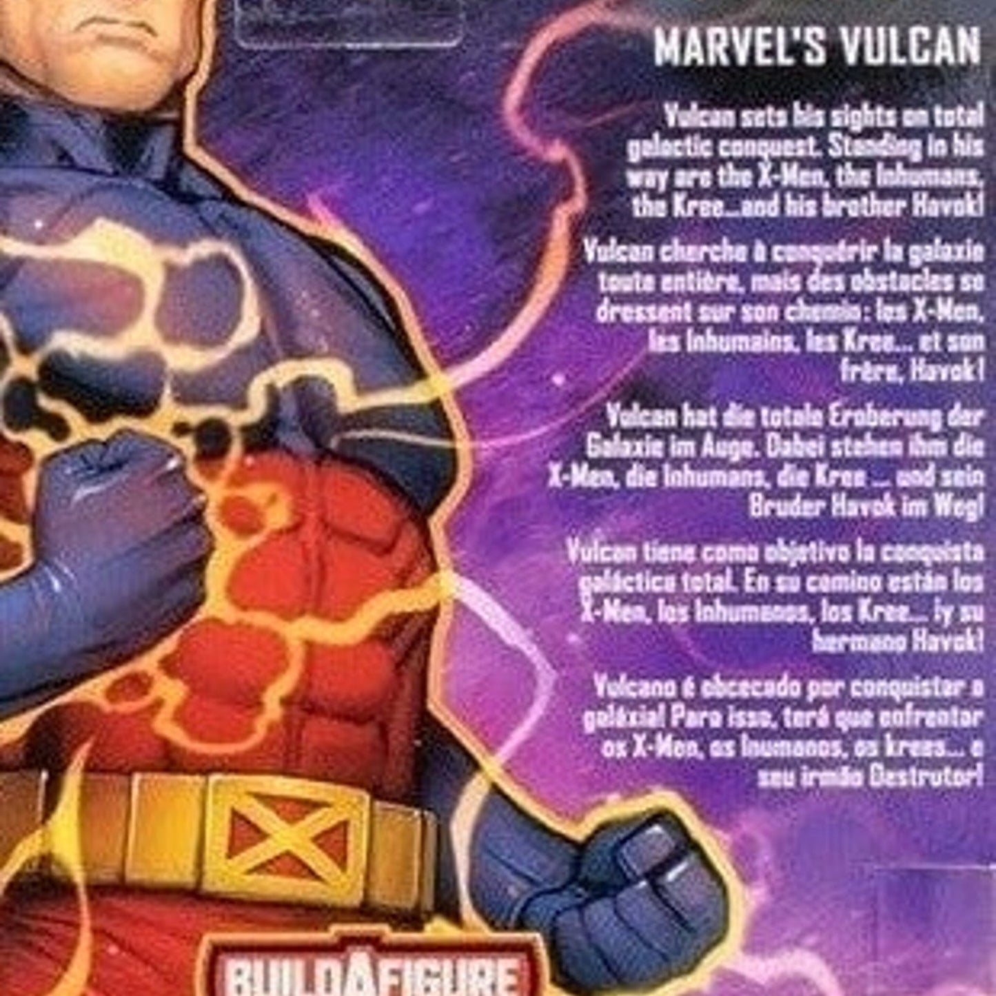 Marvel Legends Series X-Men: Vulcan 6" Action Figure (Bonebreaker BAF)