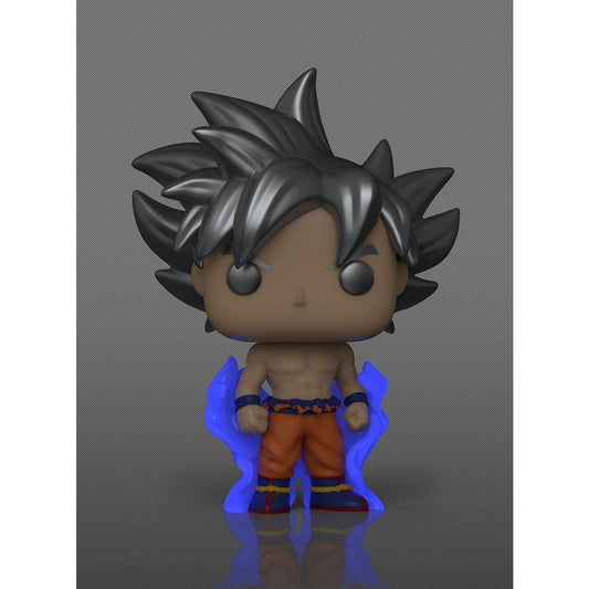 Dragon Ball Super - Goku Ultra Instinct GITD # 1694 Hot Topic Exclusive Funko Pop With Protector