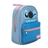 Disney's Stitch Character Face 10.5" Youth Mini Backpack
