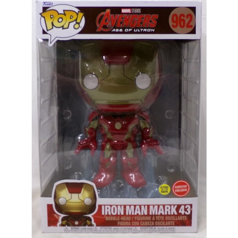 Iron Man Mark 43 Gamestop Exclusive GITD # 962 Funko Pop