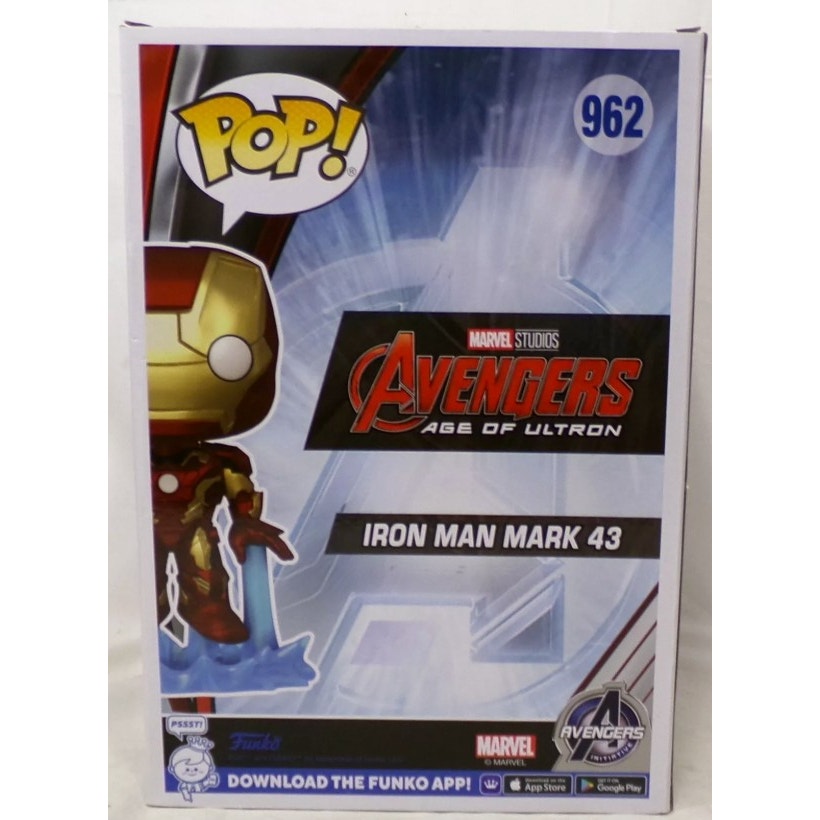 Iron Man Mark 43 Gamestop Exclusive GITD # 962 Funko Pop