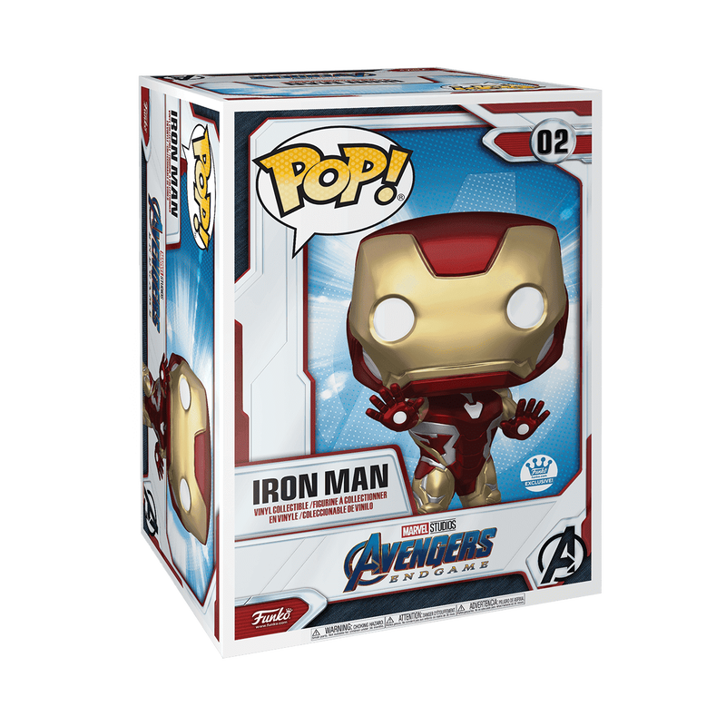 Funko Pop! Vinyl Mega 18": Marvel - Iron Man - Funko Web (Exclusive)