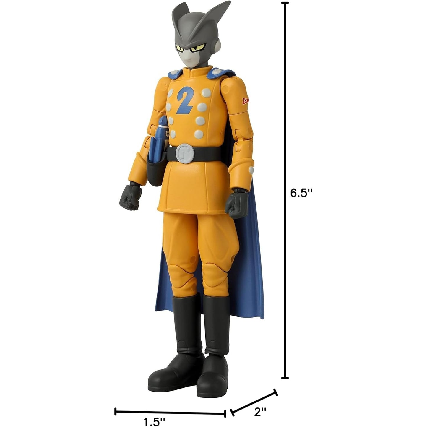 Bandai - Dragon Ball Super Dragon Stars - Gamma 2 (Super Hero Version) Action Figure