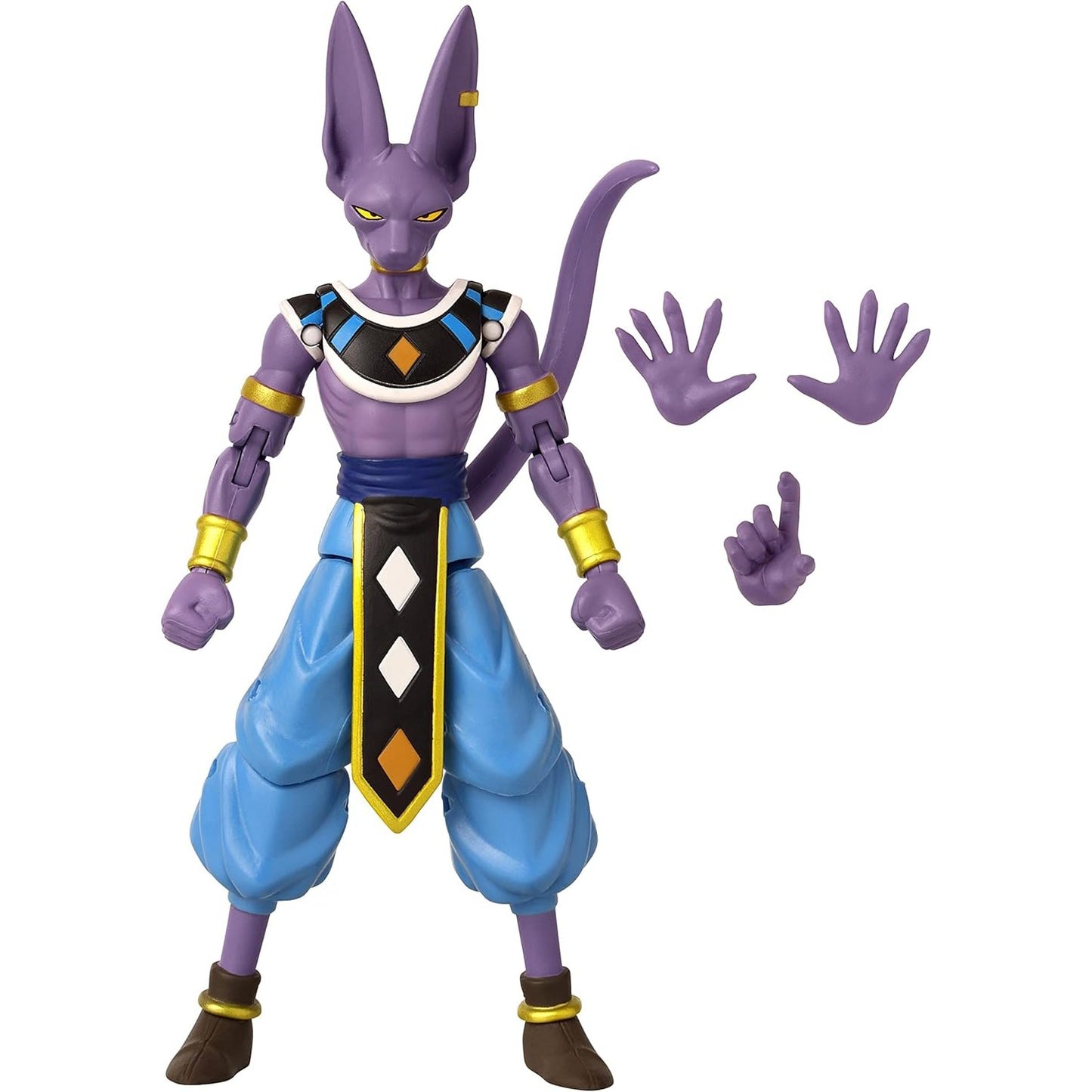 Bandai - Dragon Ball Super Dragon Stars - Beerus Version 2 Action Figure