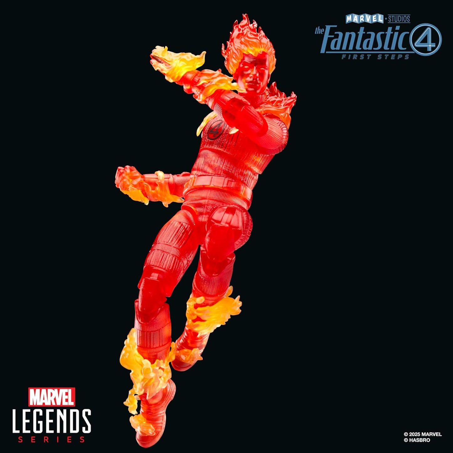 Marvel Legends Series The Fantastic 4-First Steps: Human Torch 6" Action Figure