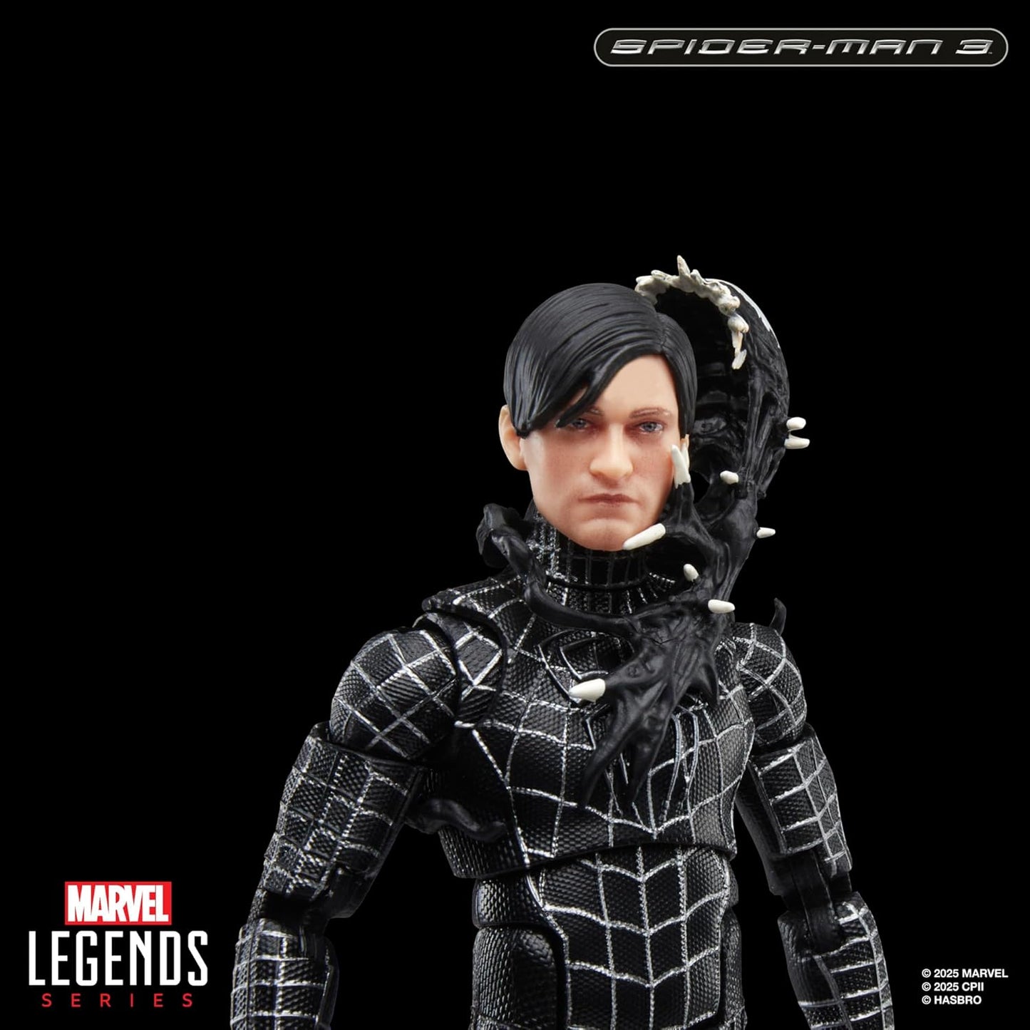 Marvel Legends Series Spider-Man: Spider-Man 3 with Symbiote Accessories 6" Action Figure