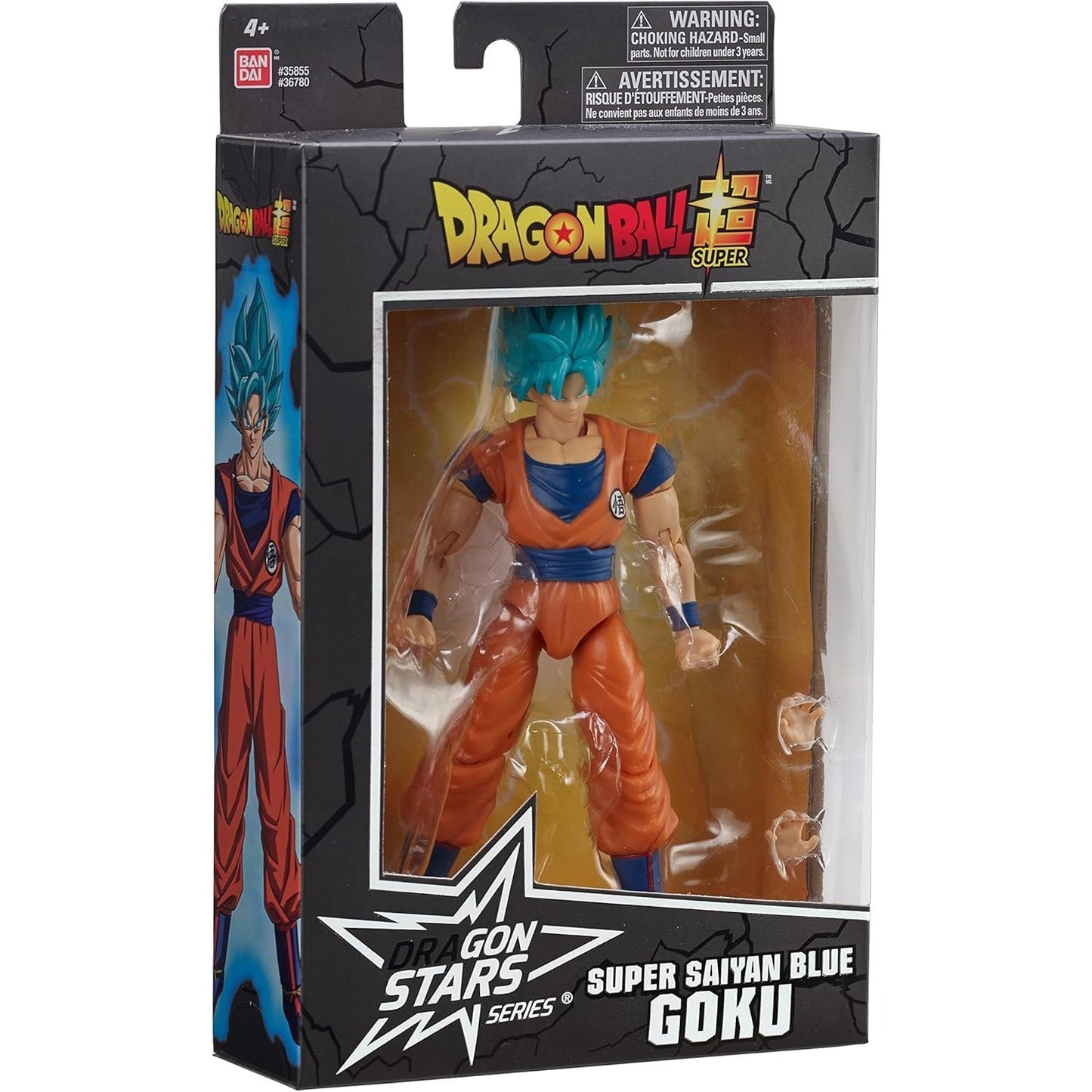 Bandai - Dragon Ball Super Dragon Stars - Super Saiyan Blue Goku Action Figure