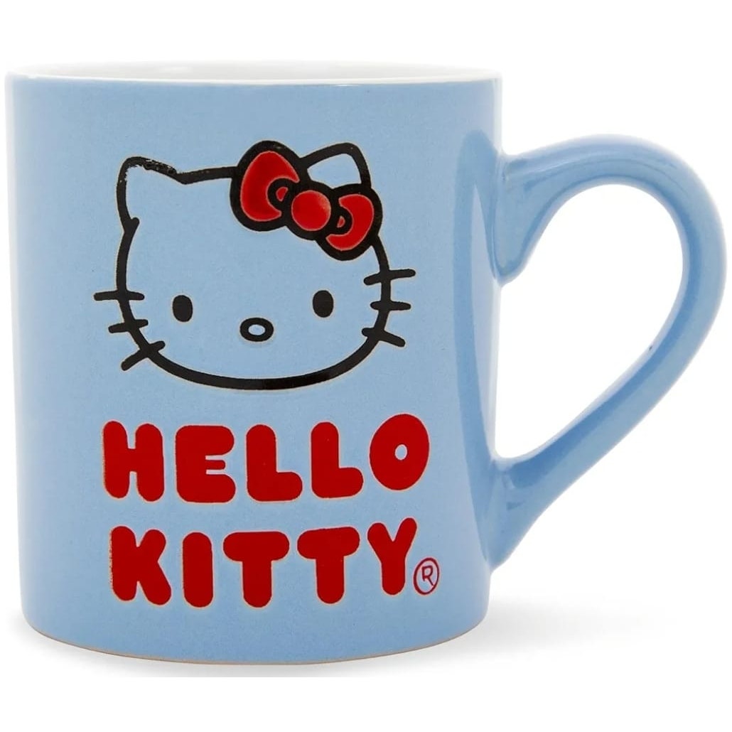 Hello Kitty - Blue Hello Kitty with Red Bow 14 Ounce Mug