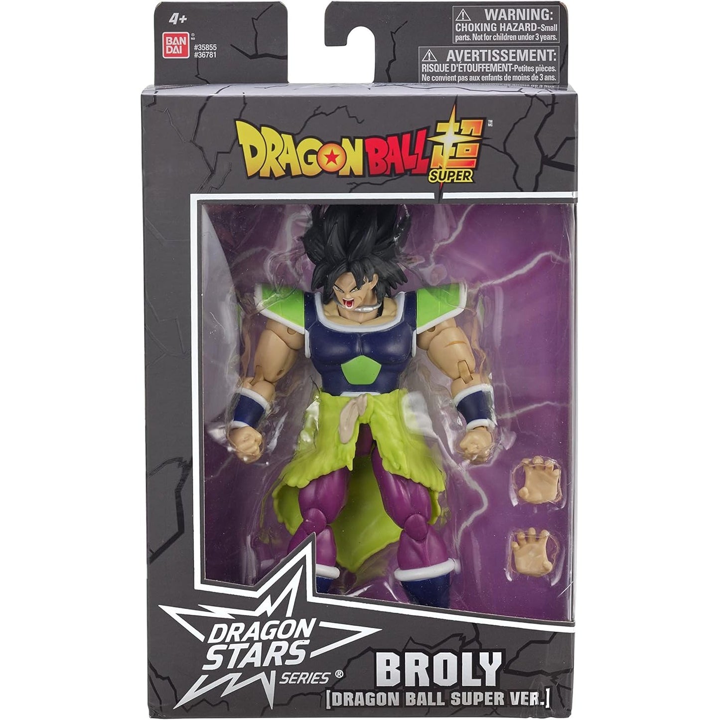 Bandai - Dragon Ball Super Dragon Stars - Broly (Dragon Ball Super Version) Action Figure