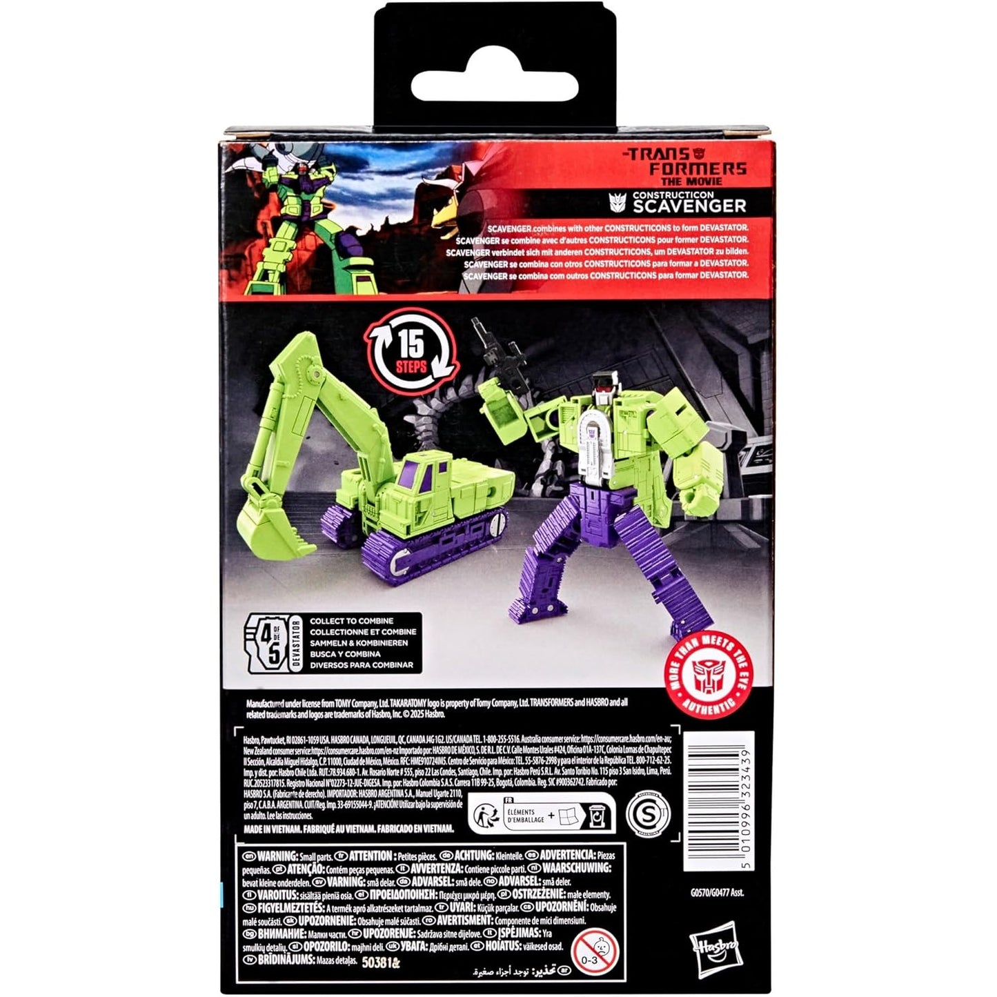 Transformers Studio Series 86 - Constructicon Scavenger