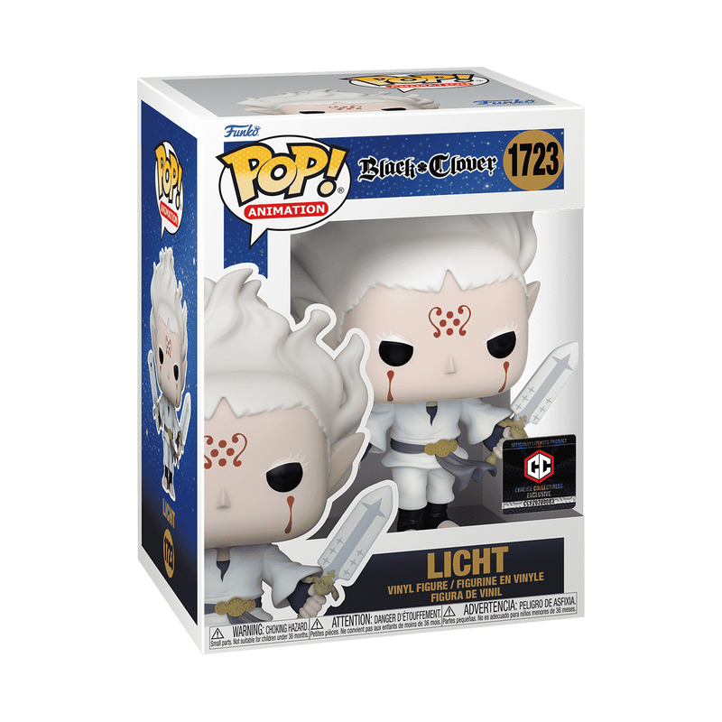 Funko Pop! Black Clover - Licht w Sword Chalice Collectibles # 1723