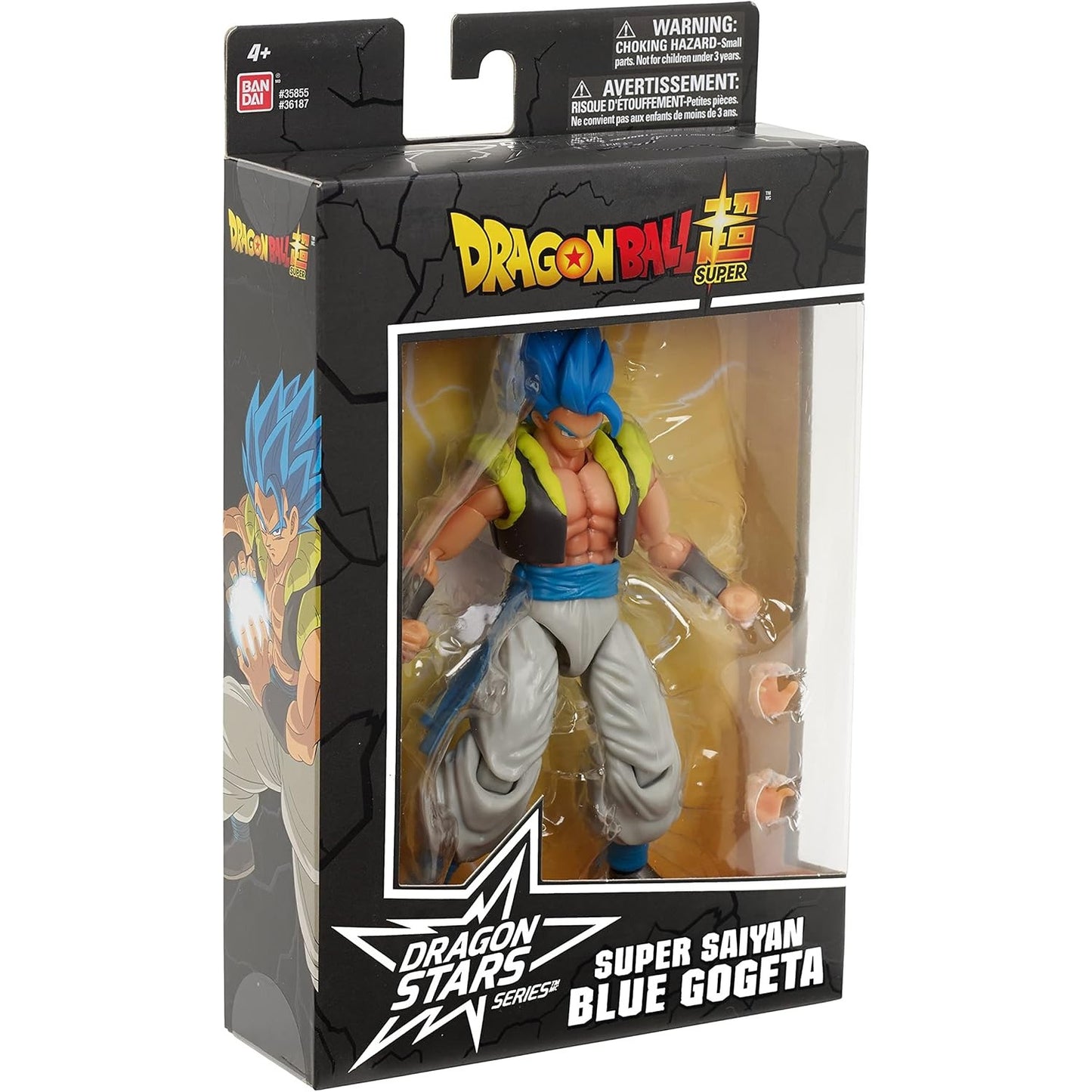 Bandai - Dragon Ball Super Dragon Stars - Super Saiyan Blue Gogeta Action Figure