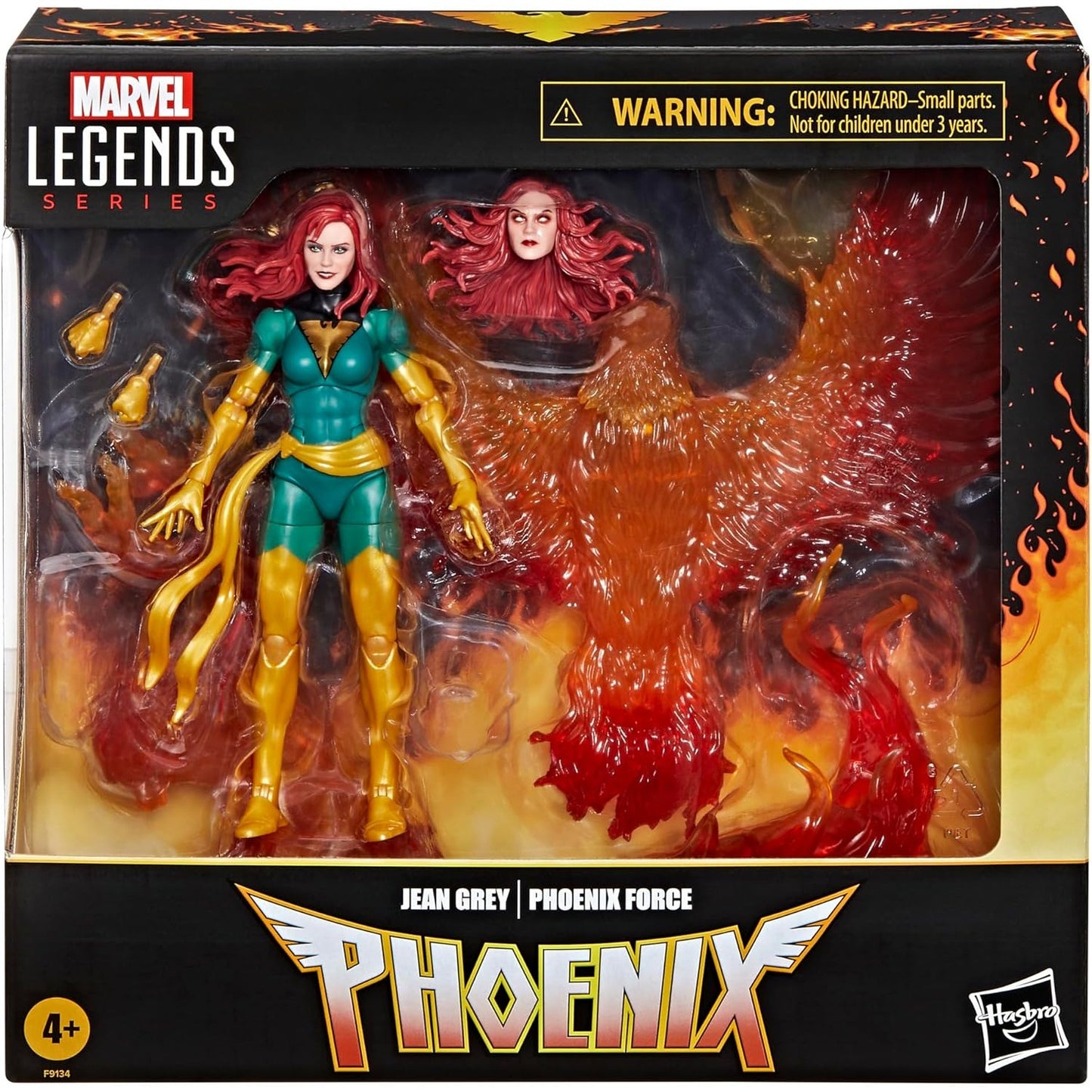 Marvel Legends Series Deluxe Jean Grey with Phoenix Force 6" Action Figure