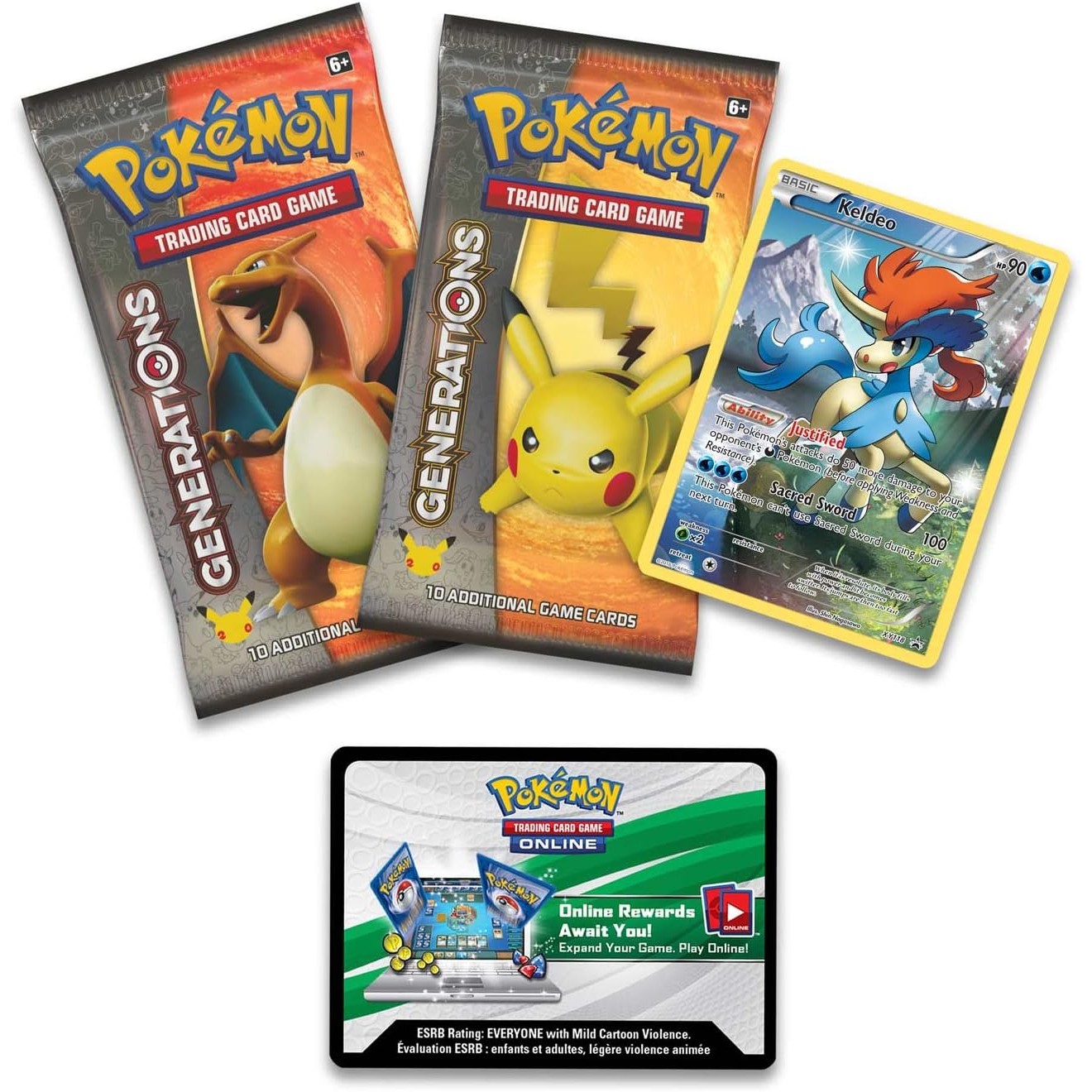 Pokemon Mythical Pokemon Collection Box Keldeo