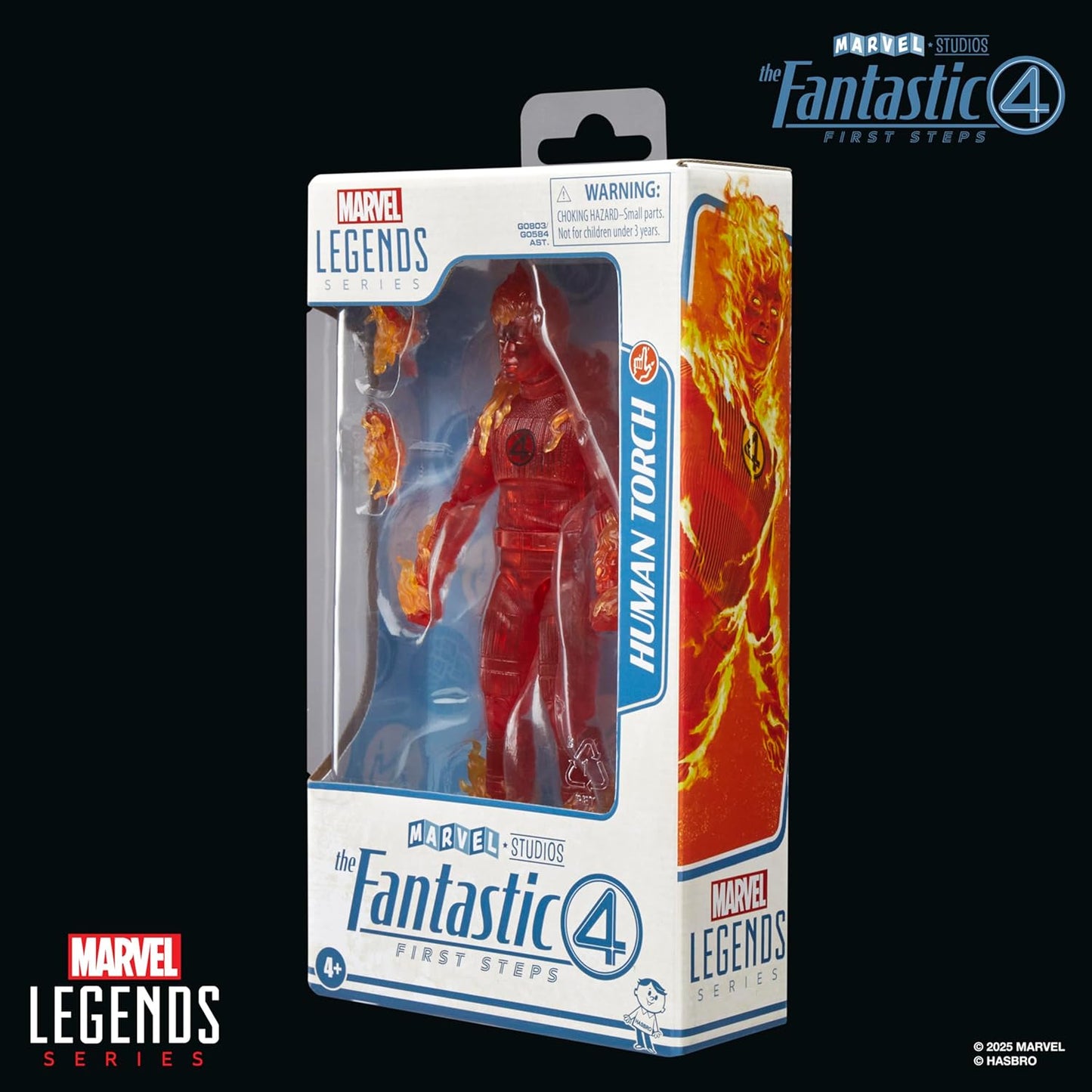 Marvel Legends Series The Fantastic 4-First Steps: Human Torch 6" Action Figure