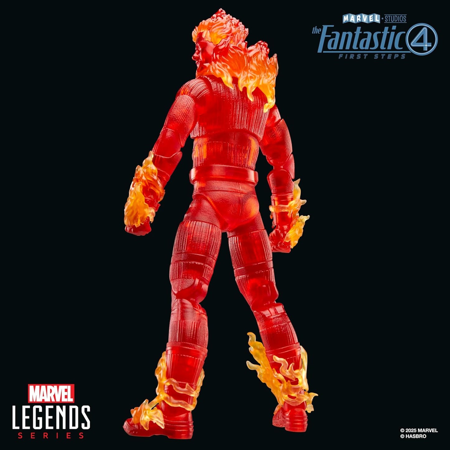 Marvel Legends Series The Fantastic 4-First Steps: Human Torch 6" Action Figure