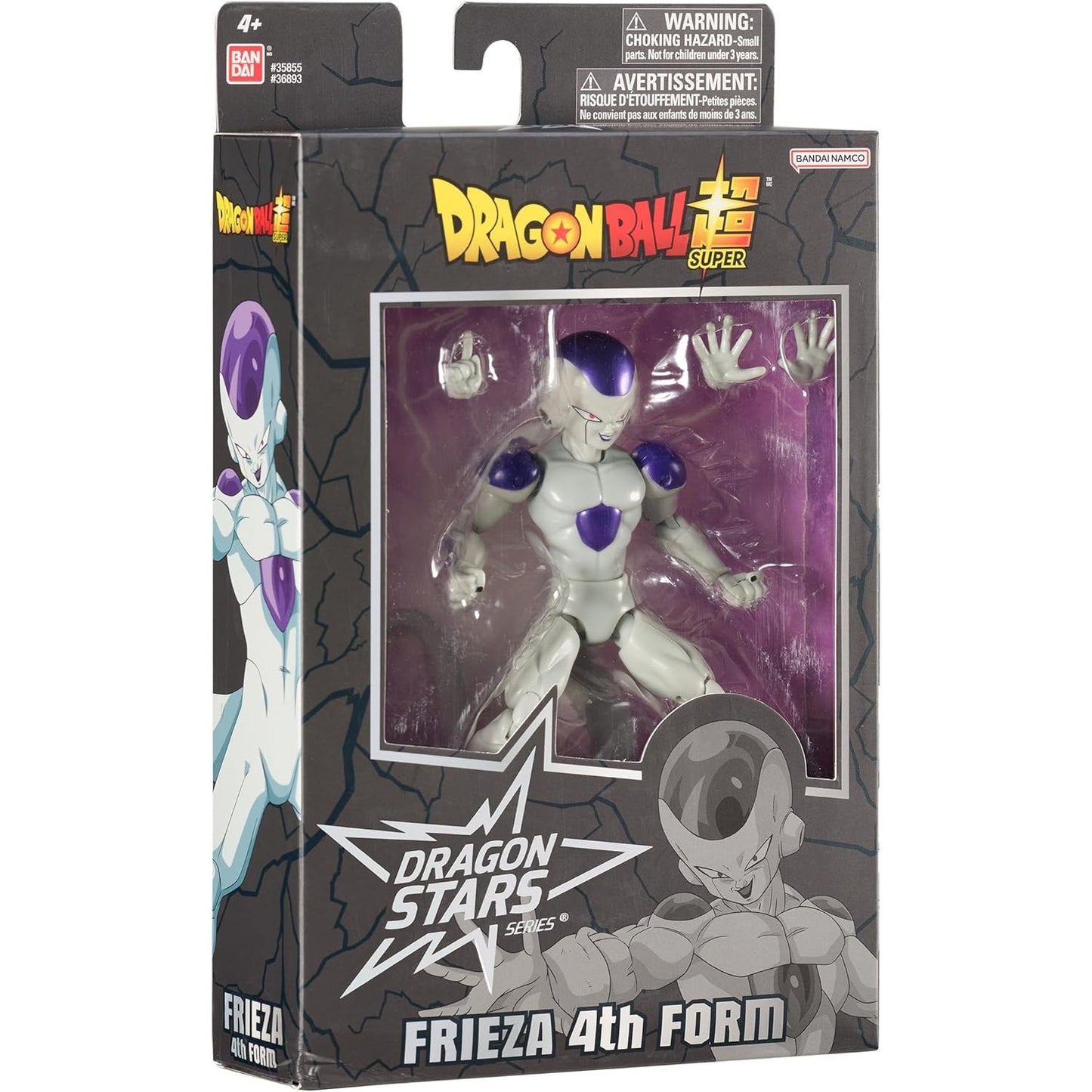 Bandai - Dragon Ball Super Dragon Stars - Frieza 4th Form Action Figure