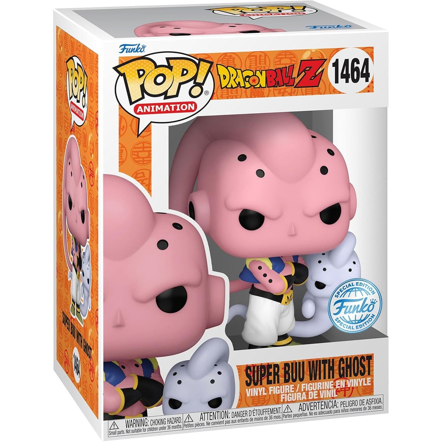Dragon Ball Z - Super Buu With Ghost # 1464 Funko Pop