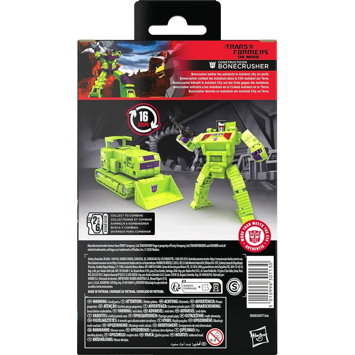 Transformers Studio Series 86 - Constructicon Bonecrusher