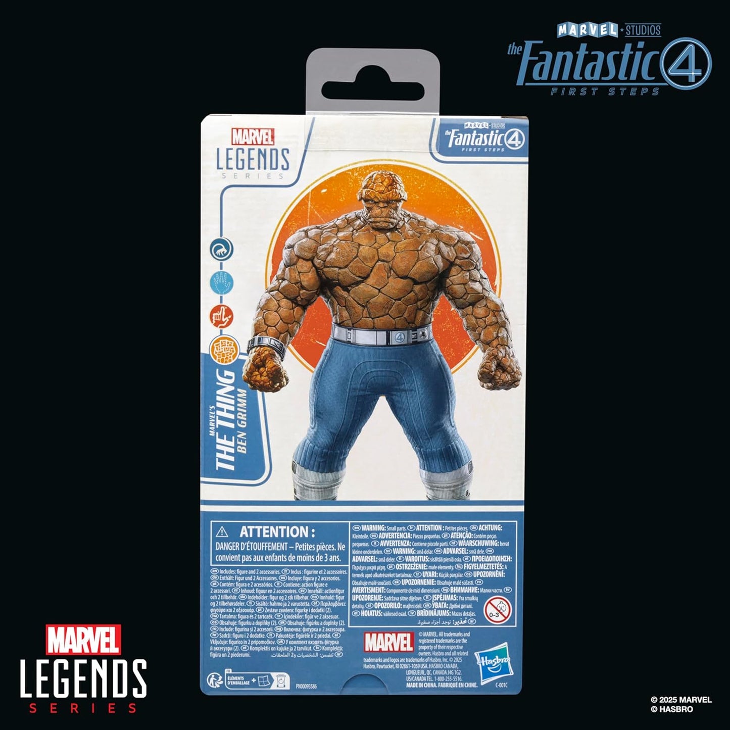 Marvel Legends Series The Fantastic 4-First Steps: The Thing 6" Action Figure