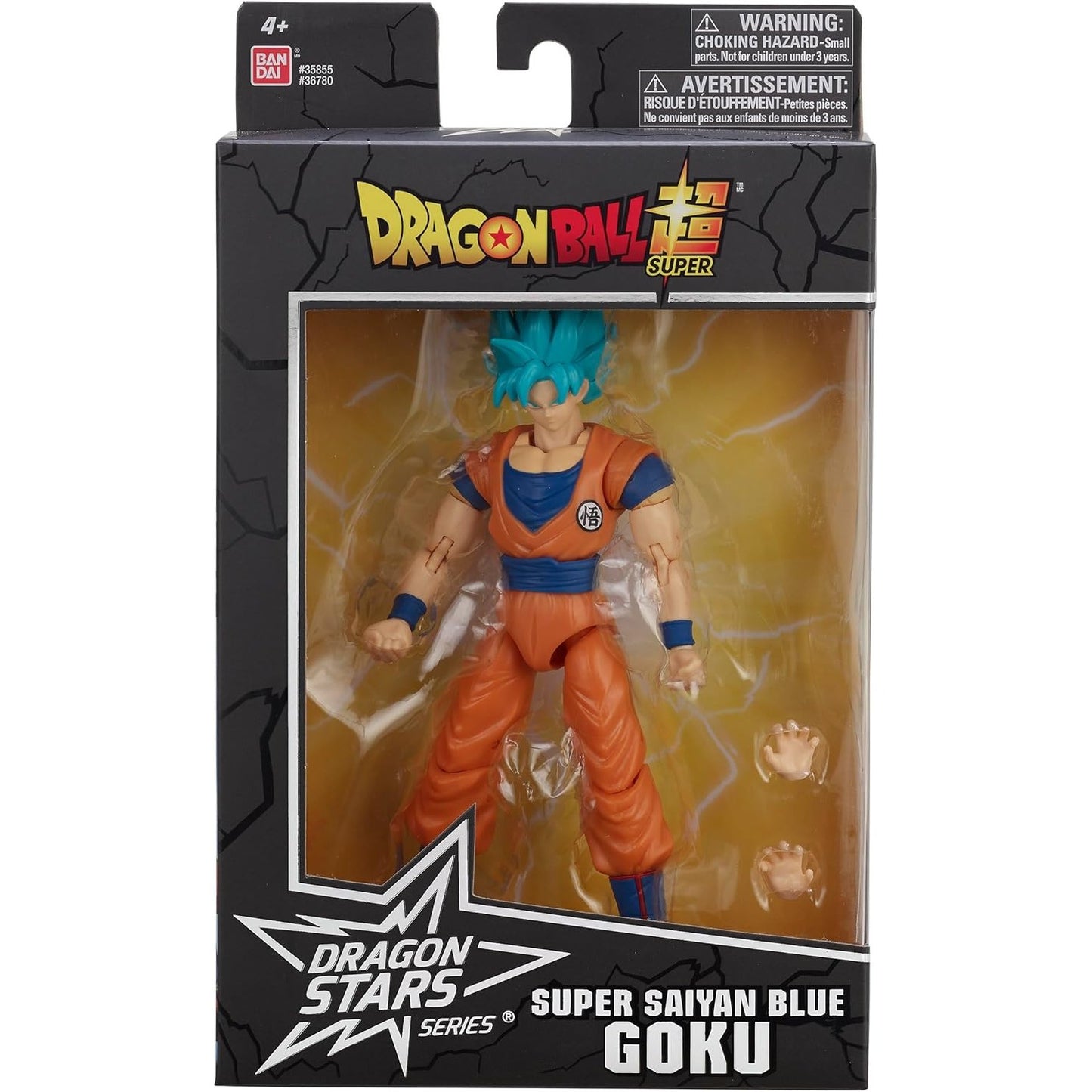 Bandai - Dragon Ball Super Dragon Stars - Super Saiyan Blue Goku Action Figure