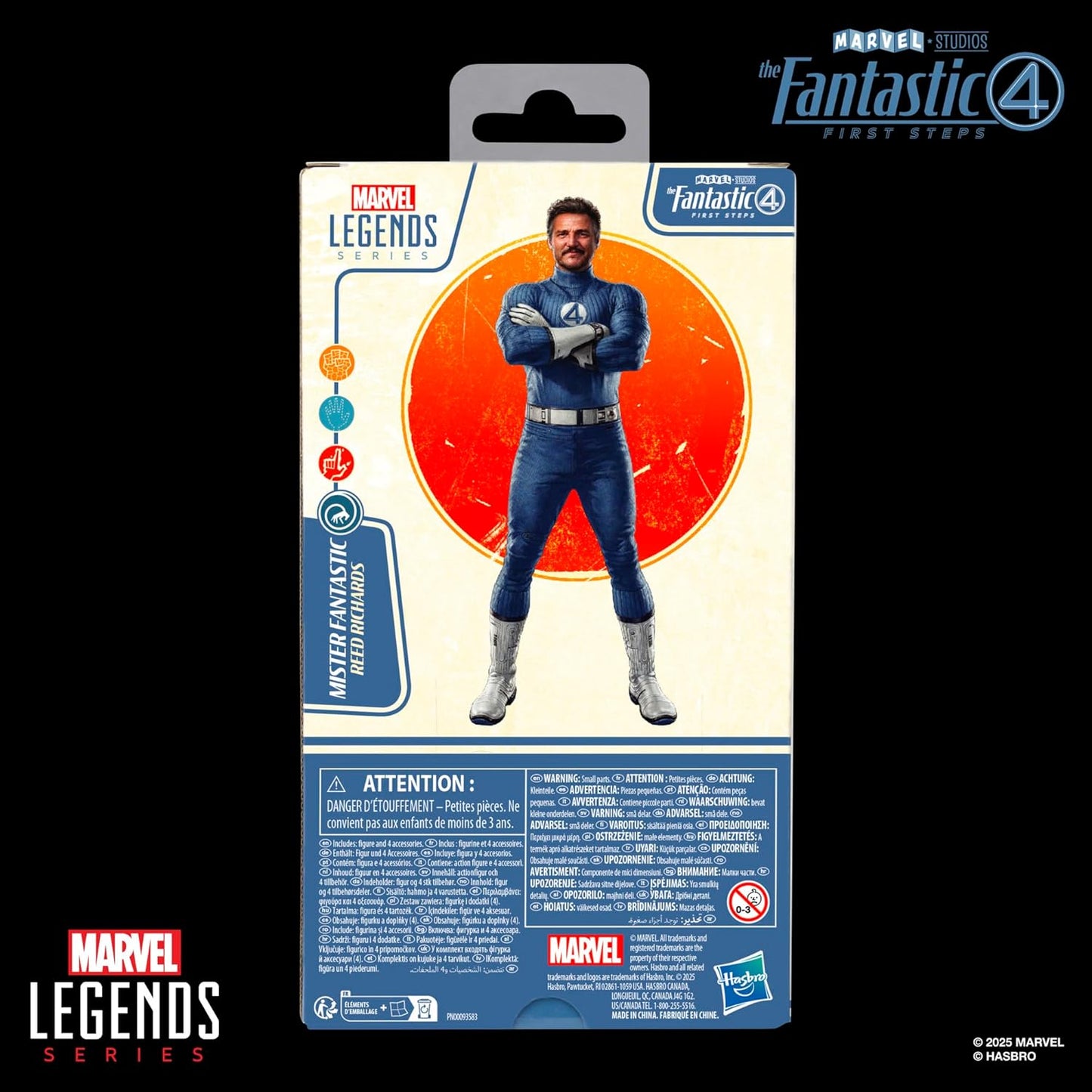 Marvel Legends Series The Fantastic 4-First Steps: Mister Fantastic 6" Action Figure