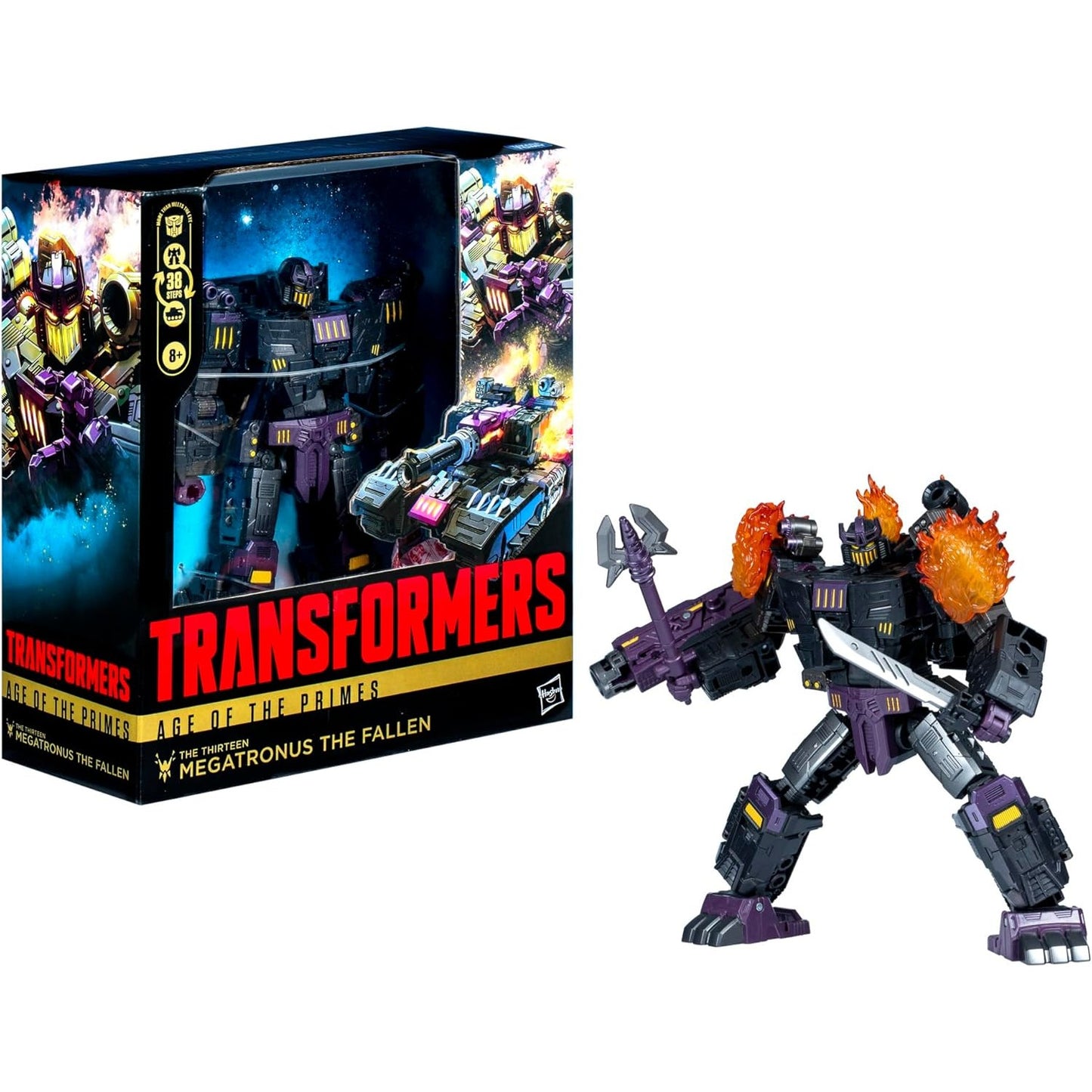 Transformers Age of the Primes Leader Class Megatronus The Fallen Action Figure