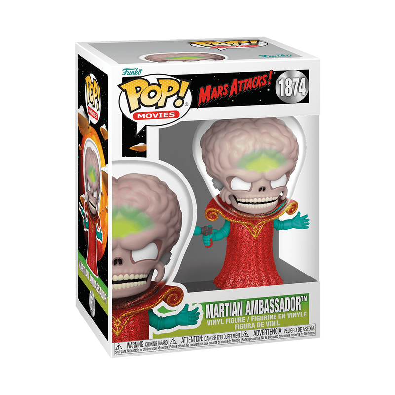 Funko Pop! Movies: Mars Attacks - Martian Ambassador # 1874