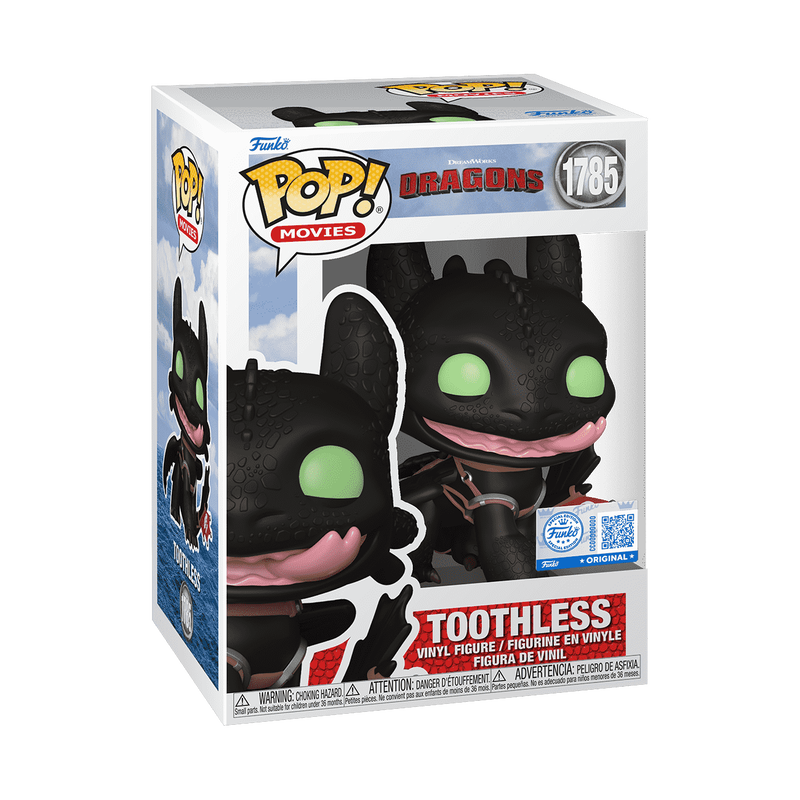 Funko Pop Movies: How to Train Your Dragon - Toothless (Smiling) # 1785 Target Exclusive