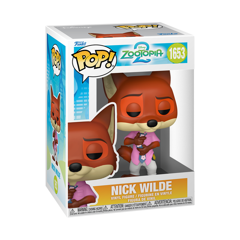 Funko Pop! Disney: Zootopia 2 - Nick Wilde # 1653
