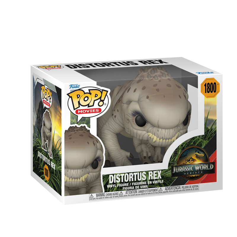 Funko Pop! Movies: Jurassic World: Rebirth Distortus Rex # 1800