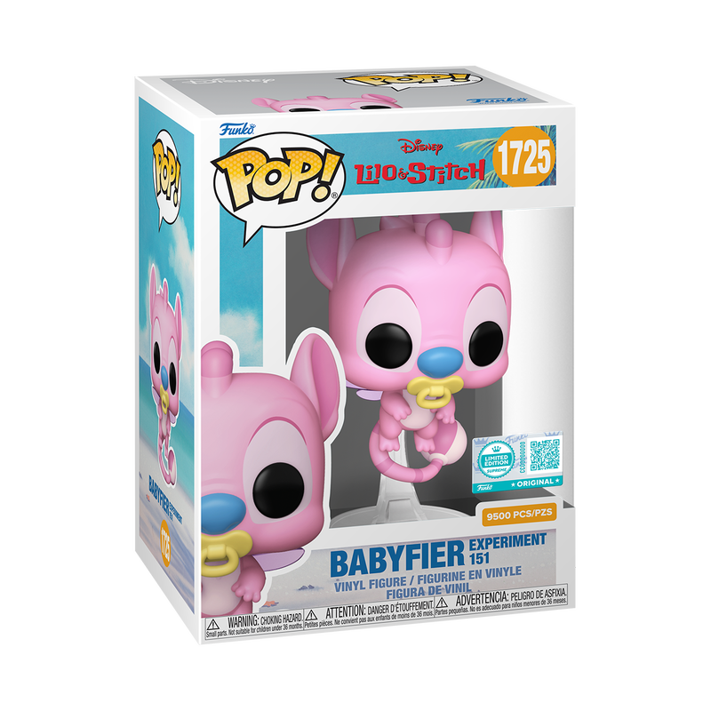 Funko Pop! Disney Lilo & Stitch - Babyfier Experiment 151 #1725 With Protector