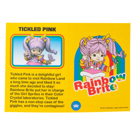 Figura CheeBee Mini Tickled Pink Rainbow Brite 40.º aniversario 2023