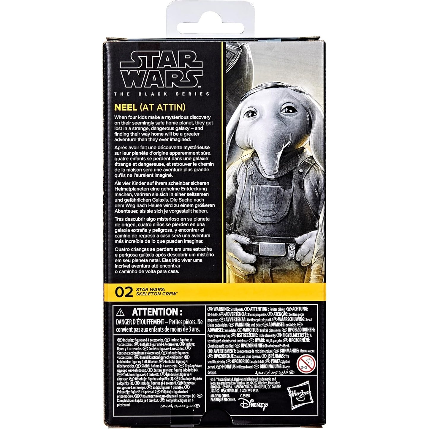 Star Wars The Black Series Neel (at Attin) Skeleton Crew 15-cm Action Figure
