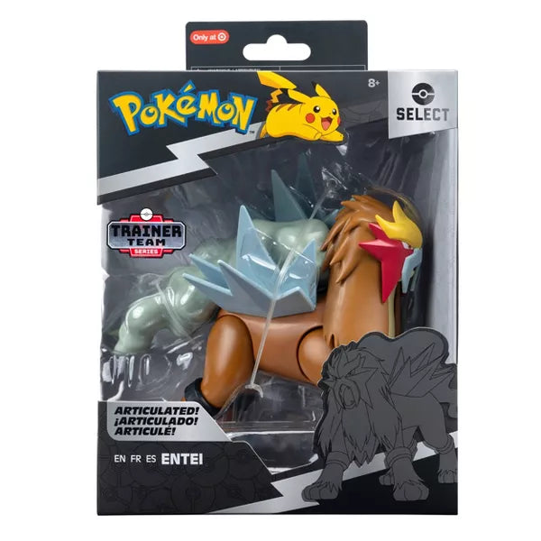 Pokemon Select Entei Trainer Team Series 6" Action Figure