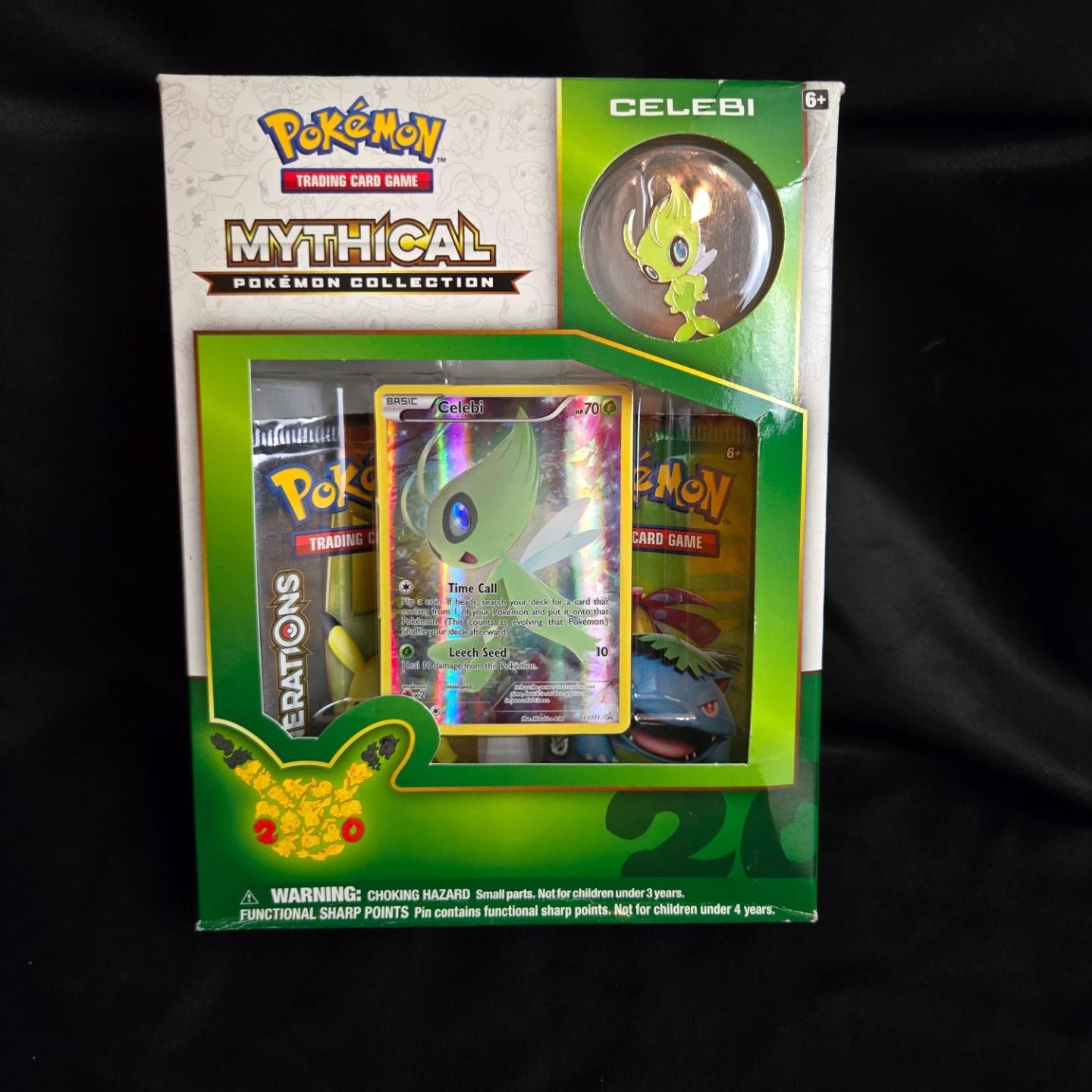 Caja de colección de Pokémon míticos de Pokémon Mew