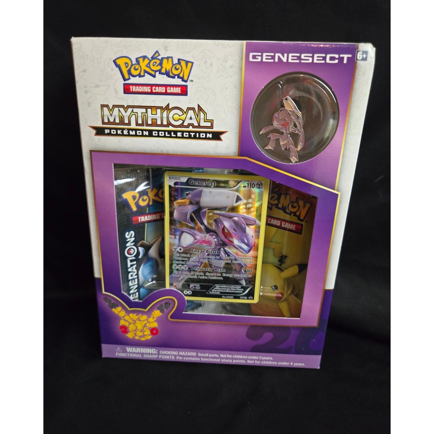 Caja de colección de Pokémon míticos de Pokémon Mew