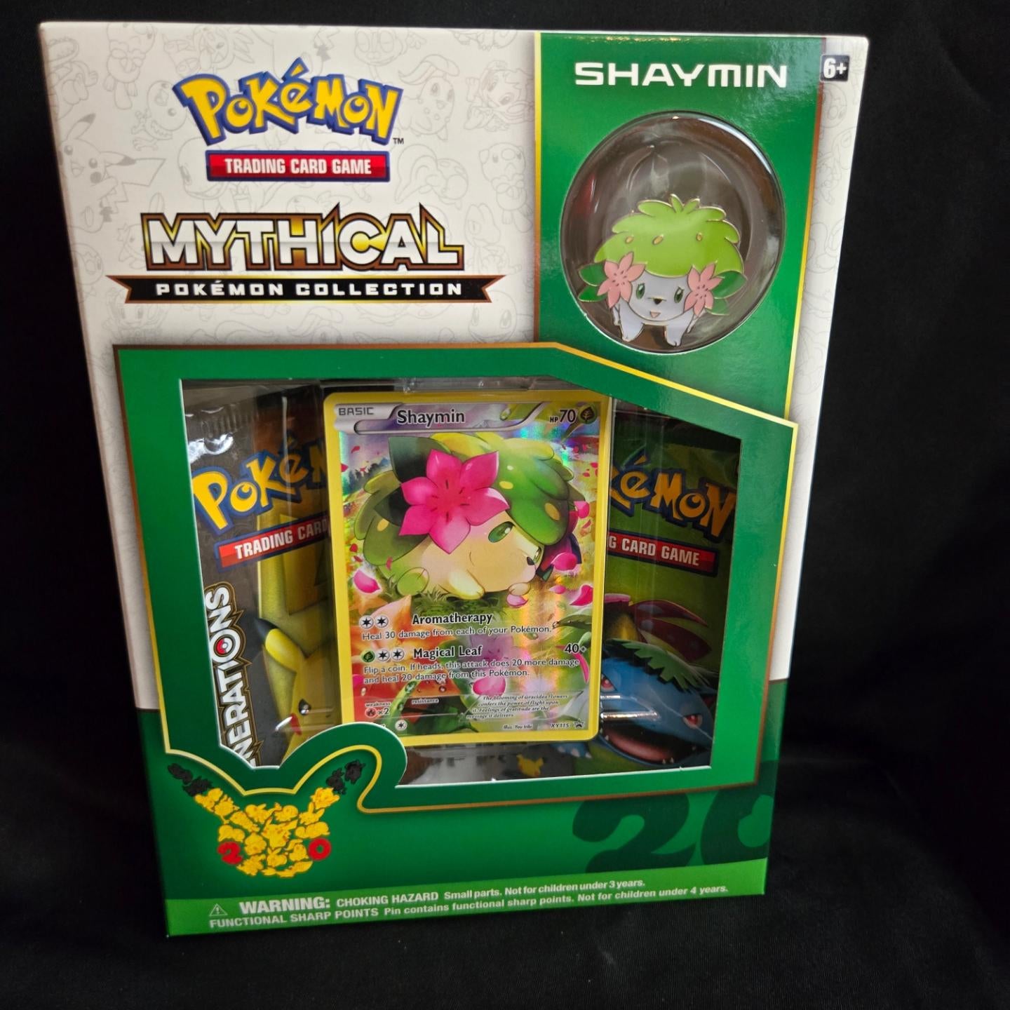 Caja de colección de Pokémon míticos de Pokémon Mew