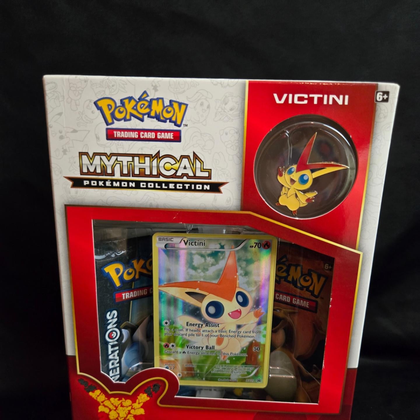 Caja de colección de Pokémon míticos de Pokémon Mew