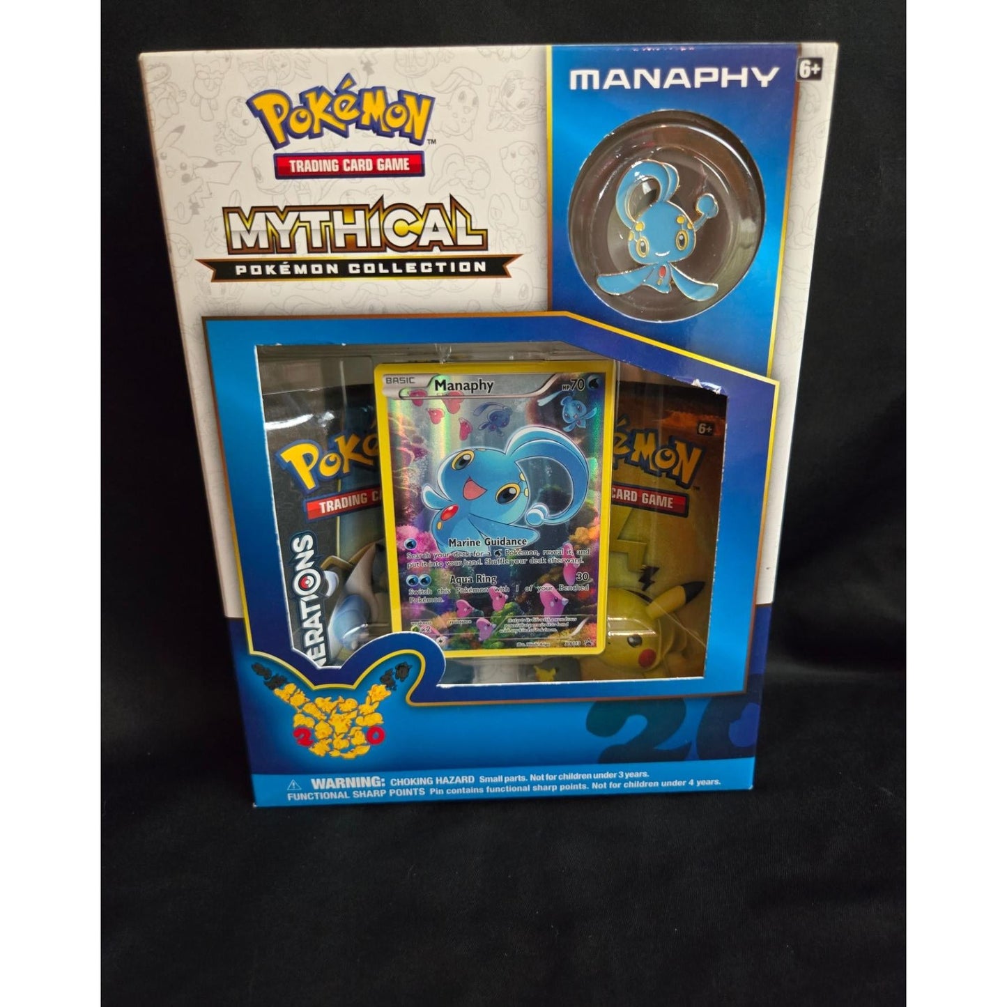 Caja de colección de Pokémon míticos de Pokémon Mew