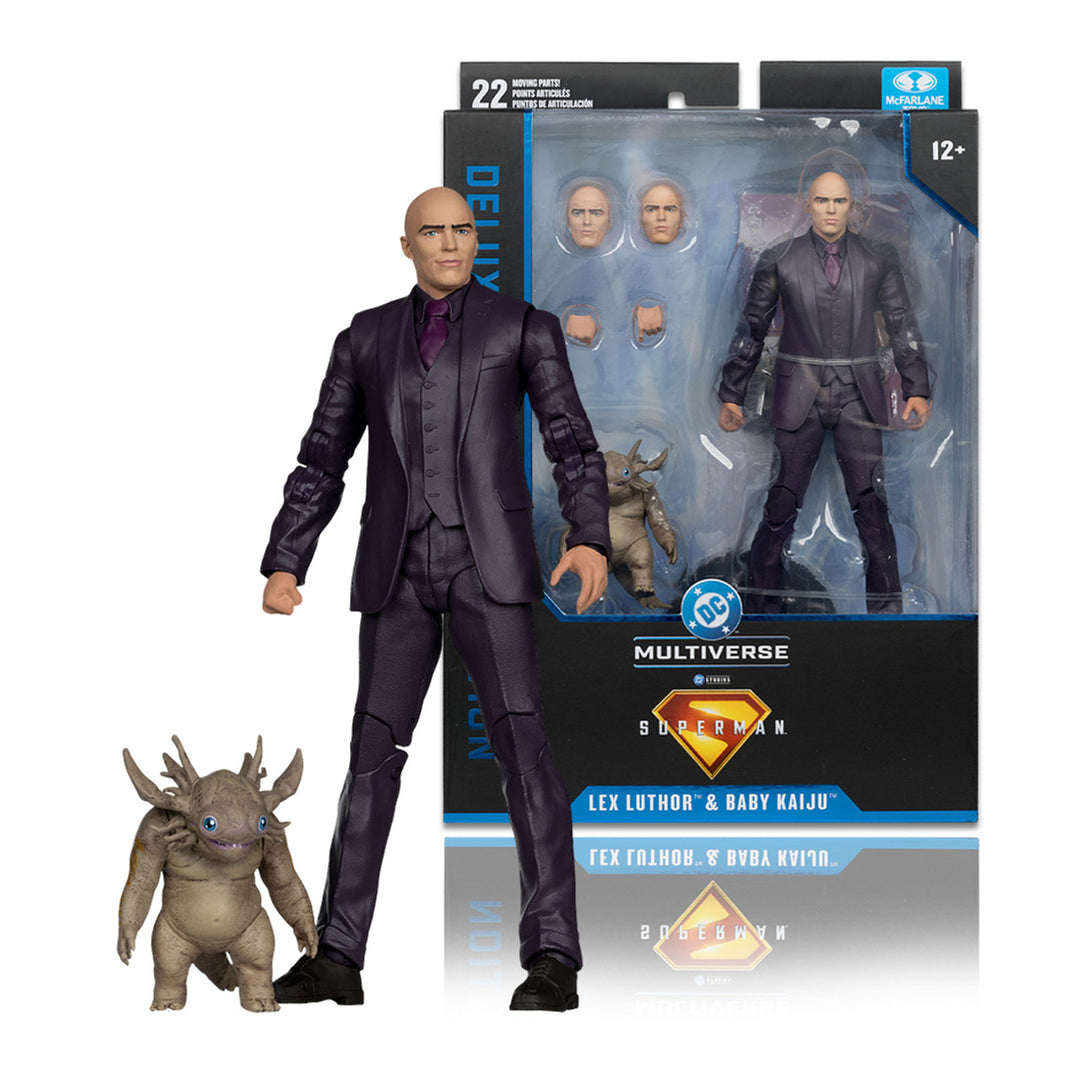 DC Multiverse - Superman Movie (2025) Lex Luthor w Baby Kaiju Deluxe Theatrical Edition Figure